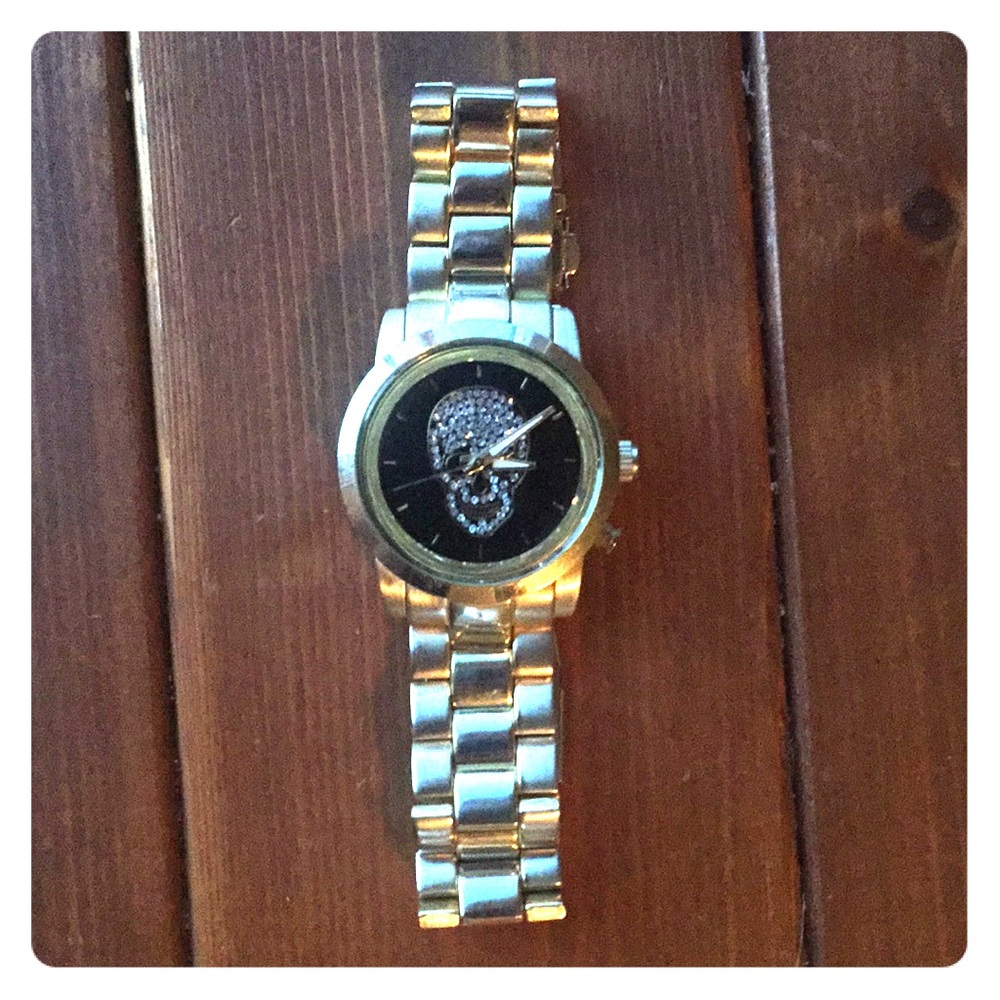 Gold Skull Aldo women’s Watch